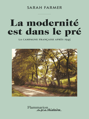 cover image of La modernité est dans le pré